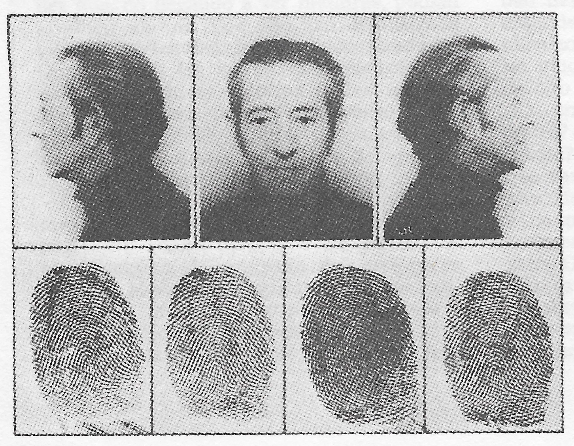 Ficha policial.