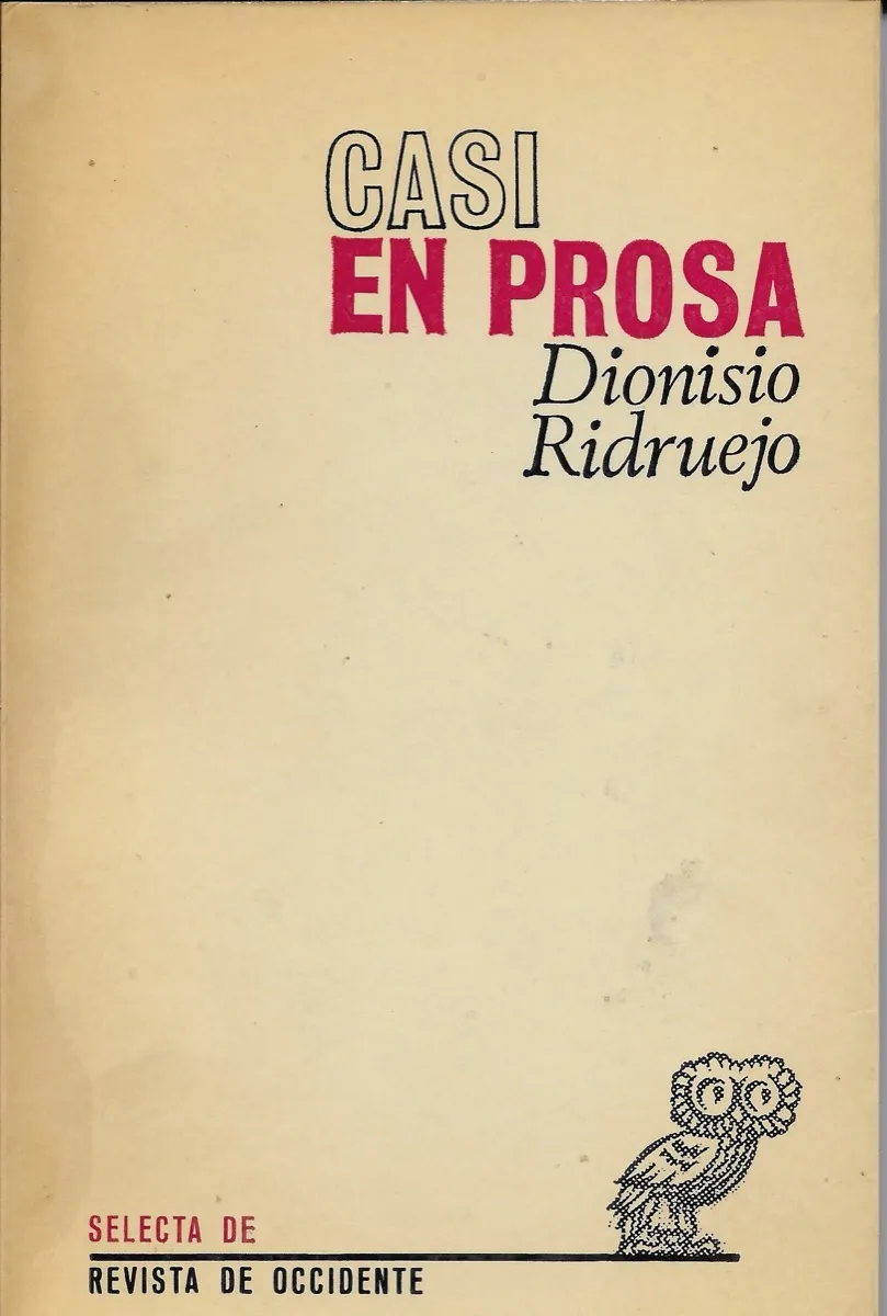 Cubierta de Casi en prosa