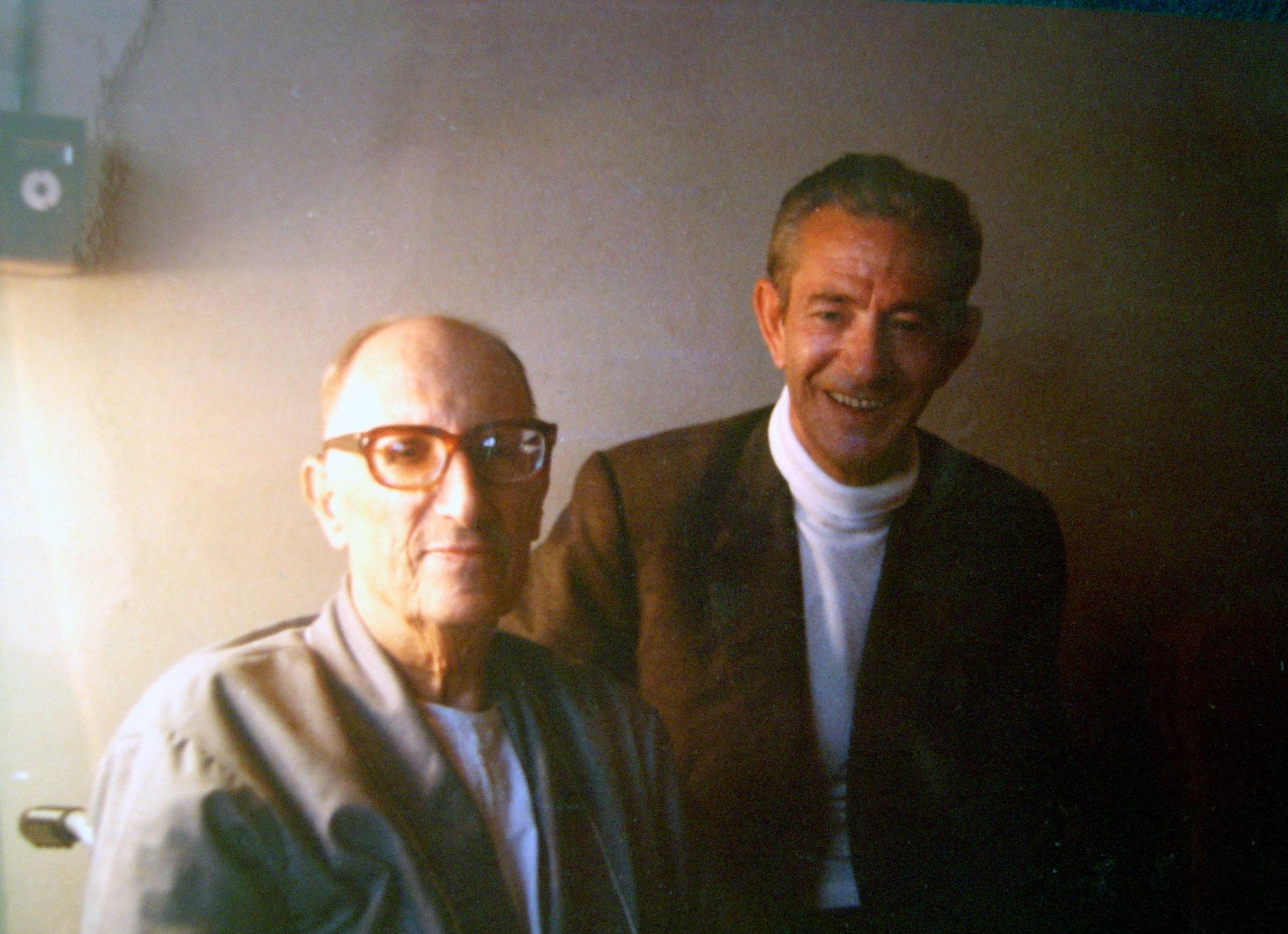 Ridruejo con Jorge Guillén.